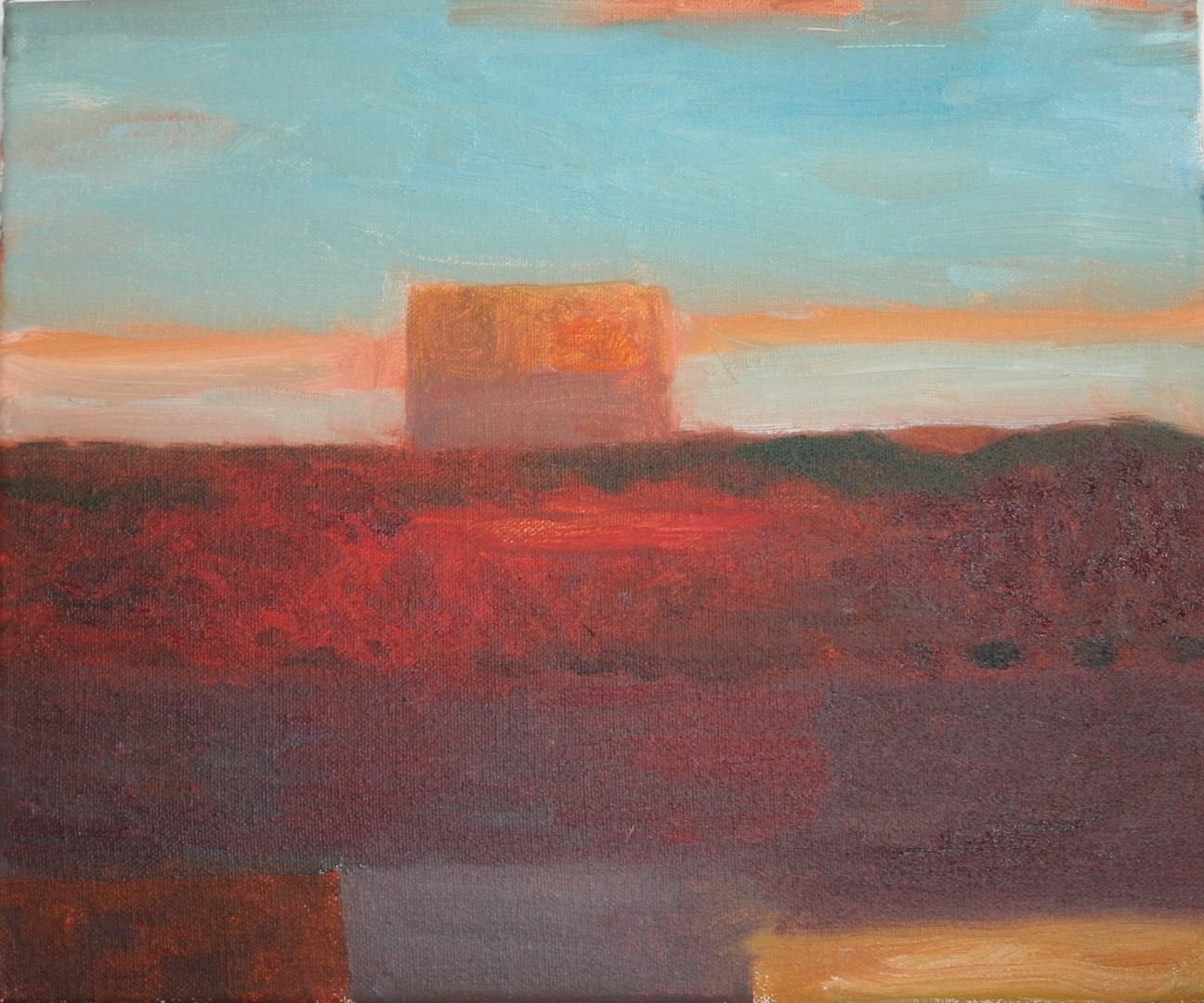 Amercia Sublimed, a series of abstract paintings
